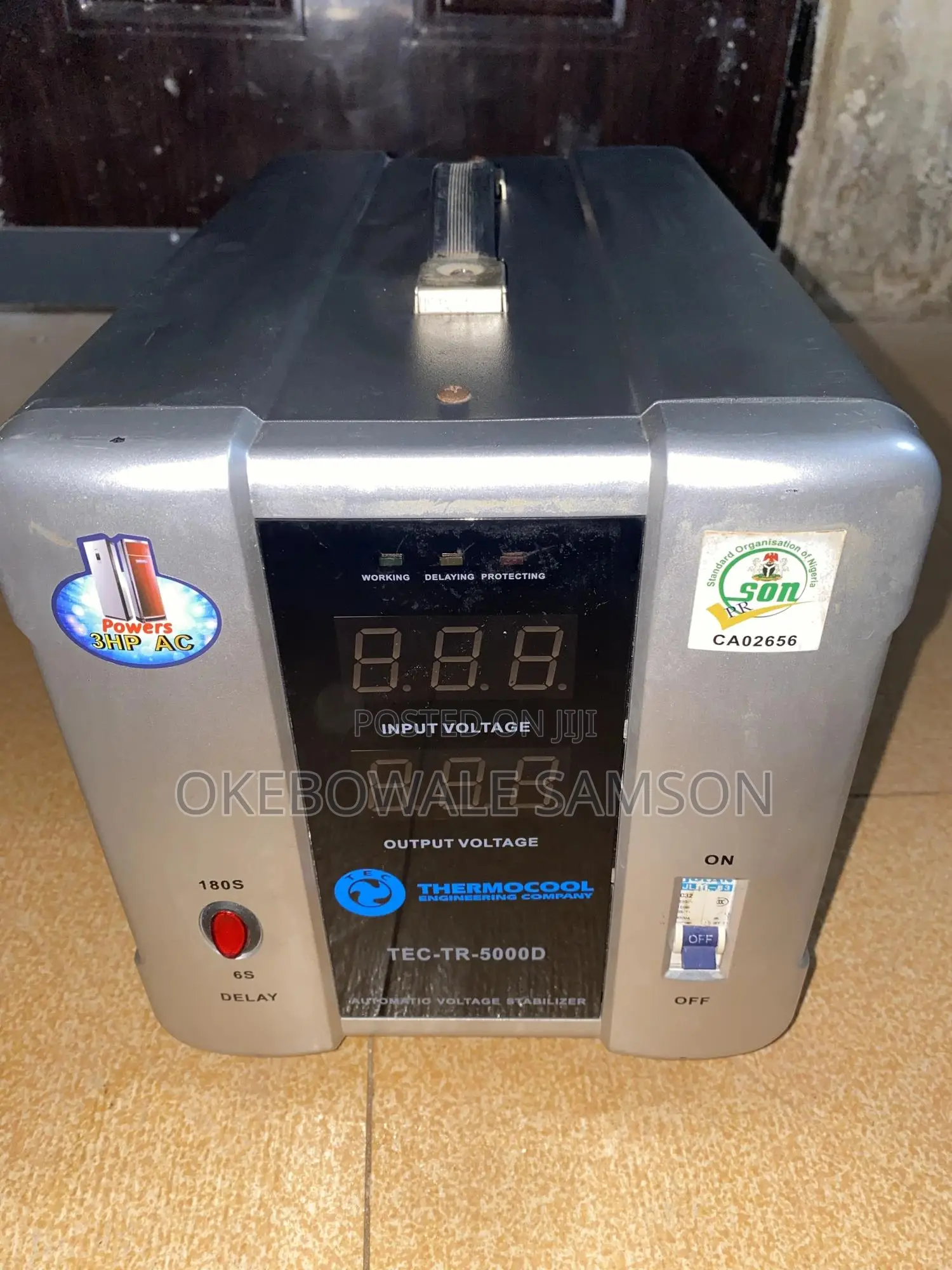 Thermocool Digital Stabilizer 5kva