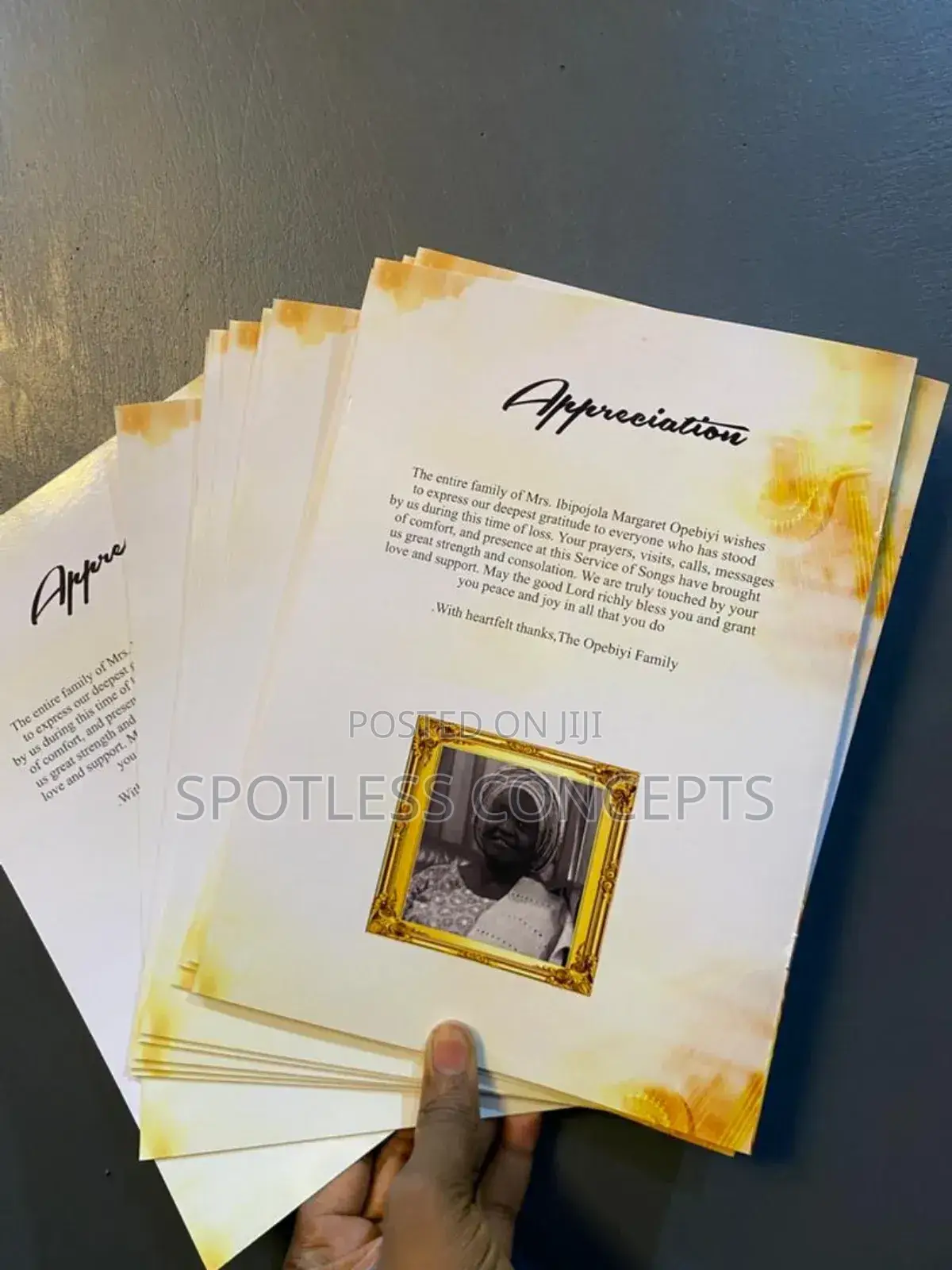 All Printed Items
