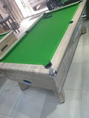 Nigeria Made Marble and Coin Snooker Board