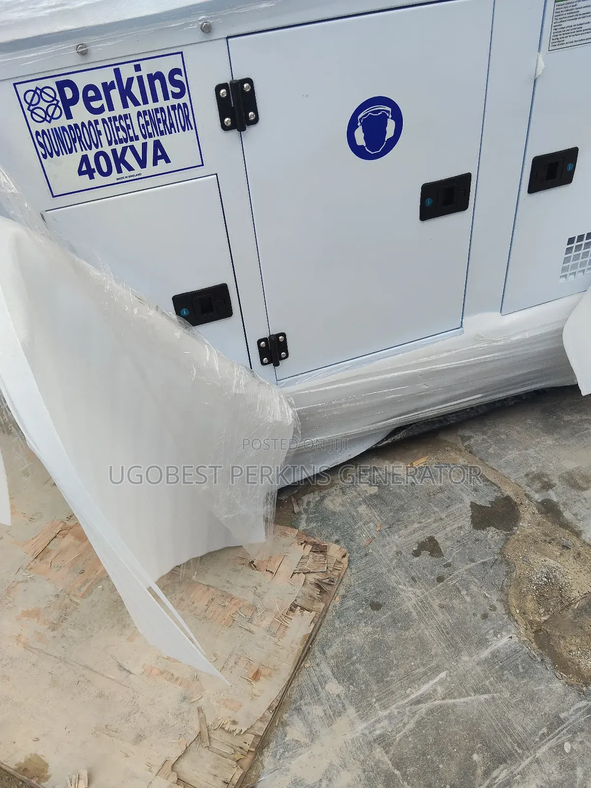 40kva Perkins Soundproof Generator 💯 Copper Coil Available Now