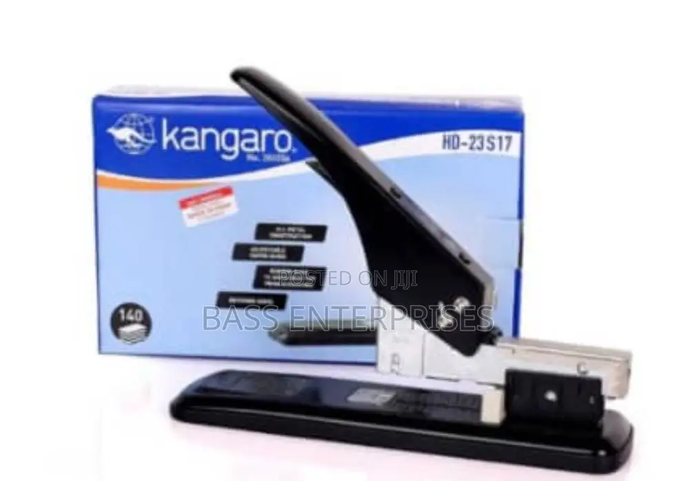 Heavy-Duty Kangaro HD-23S17 Stapler. Staples