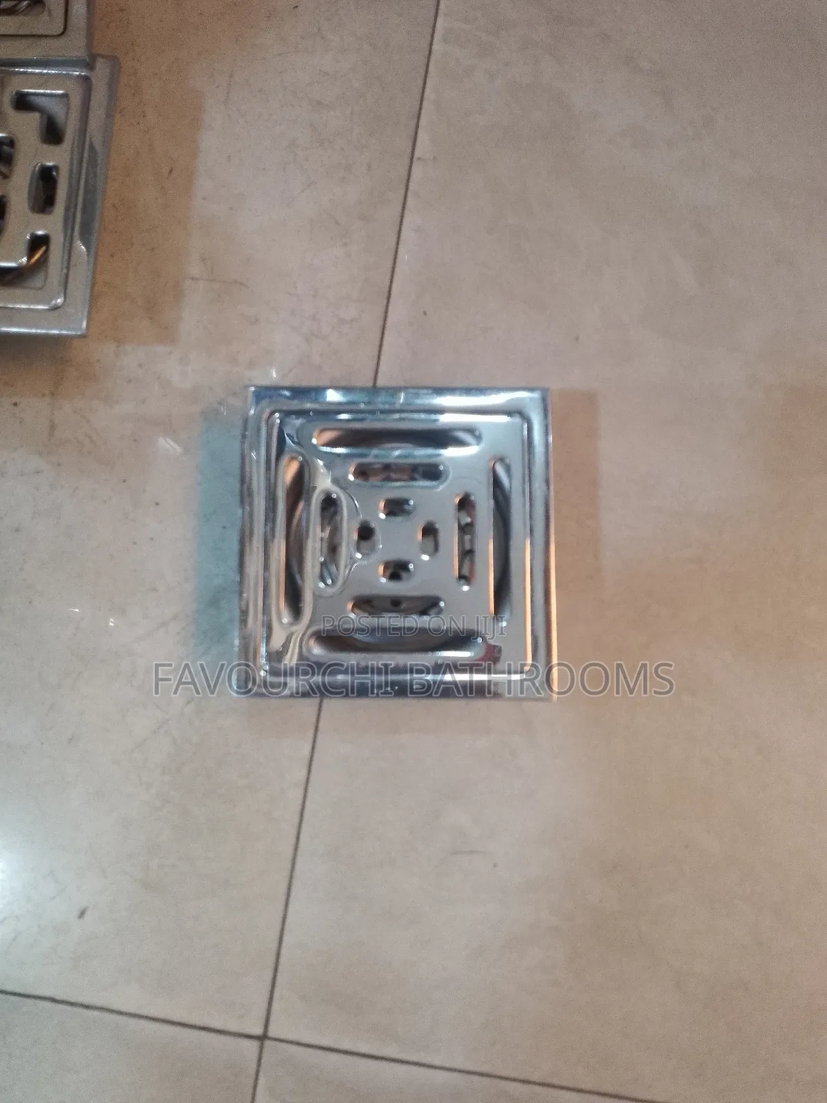 10cm Stainless Square Floor Drain