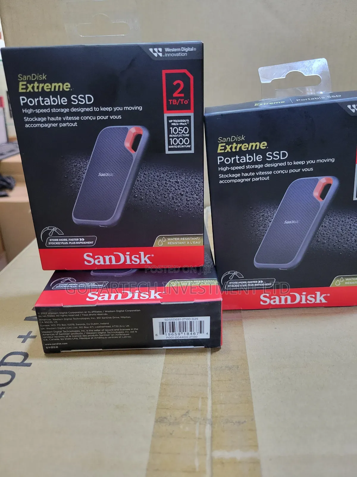 Sandisk External SSD 2tb 1050