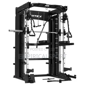 Commercial Smith Machine With Cable Crossover