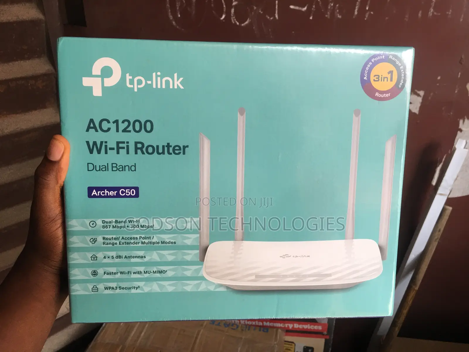 Tp-Link Archer C50 Ac1200 Wireless Dual Band Router