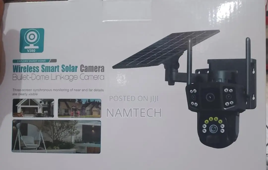 V380 Solar PTZ Camera