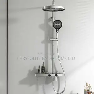 Chrome Thermostatic Shower Unit