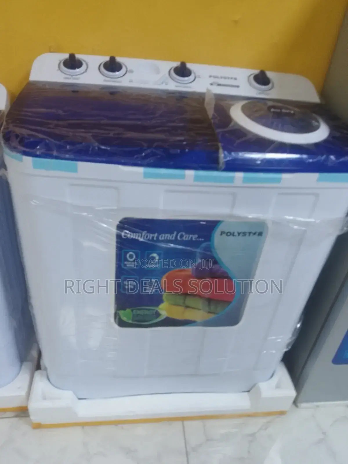 Built for Bulk: Polystar 10kg Heavy-Duty Semi-Automatic Washer