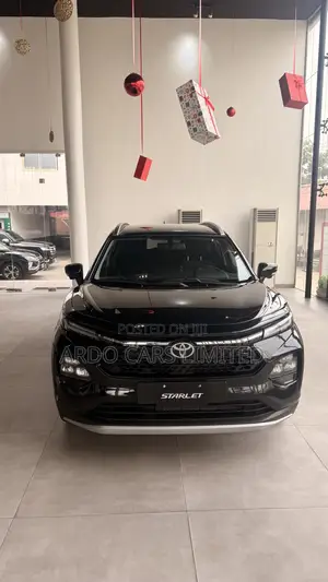 New Toyota Starlet 2025 Black