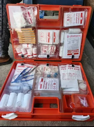 Fully Kitted Plastic First Aid