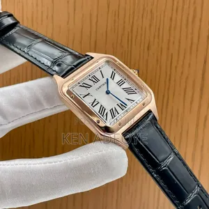 Cartier 4/C Leather Watch