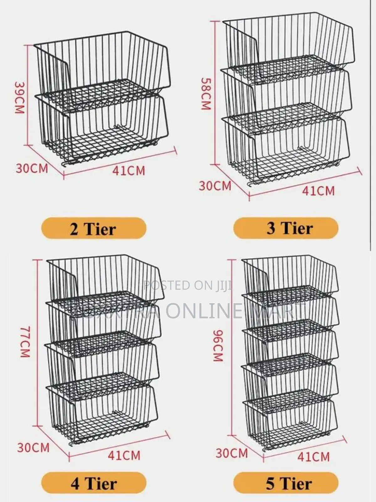 5 Tier Storage Basket