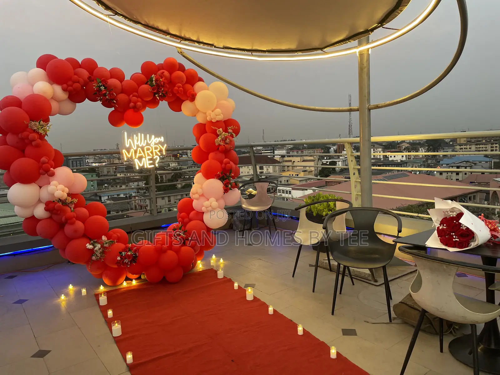 Lovely Proposal Decoration