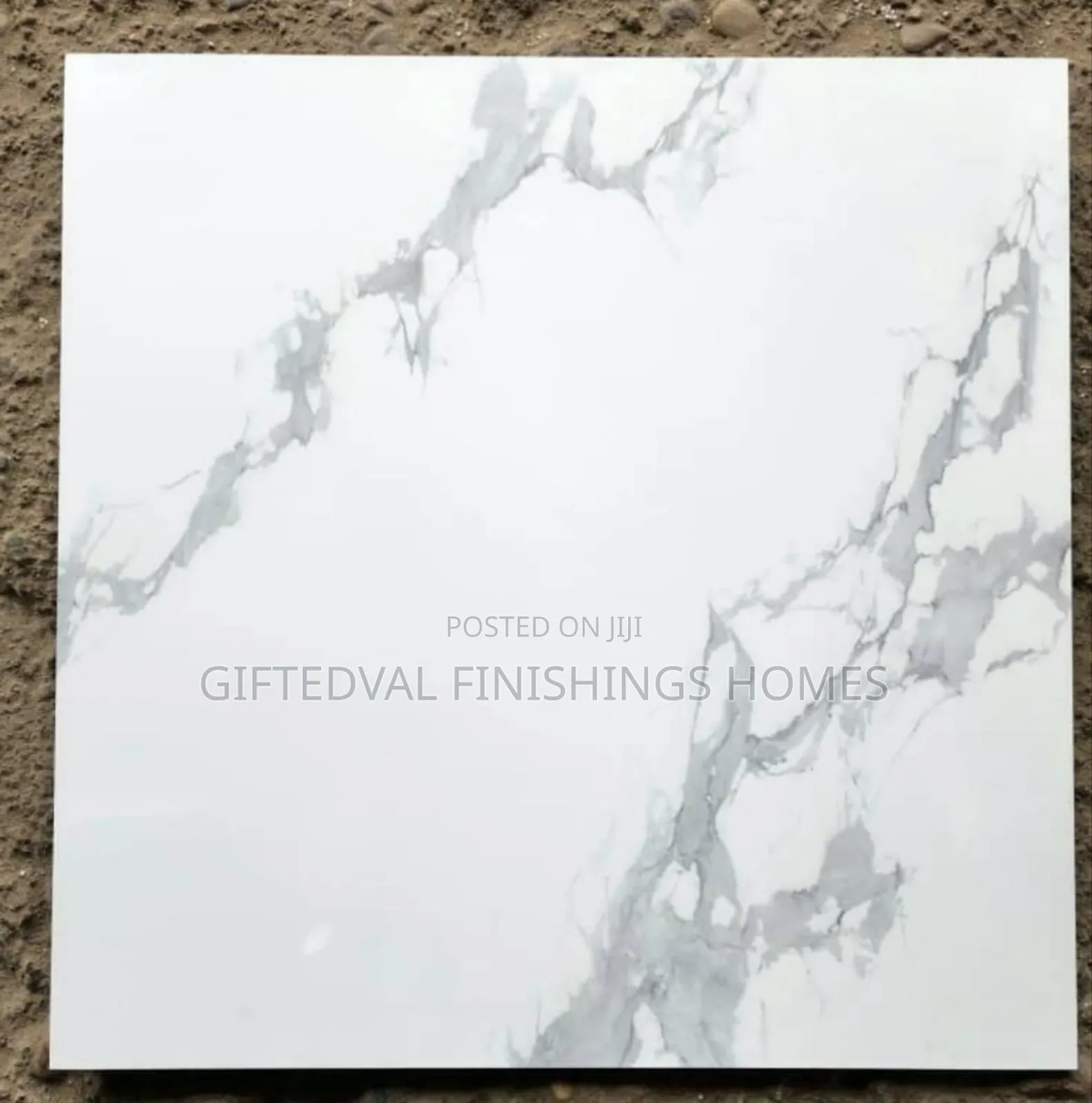 High-Quality 60x60 Carrara White Floor Tiles