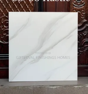 High-Quality 60x60 Carrara White Floor Tiles