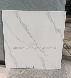 High-Quality 60x60 Carrara White Floor Tiles