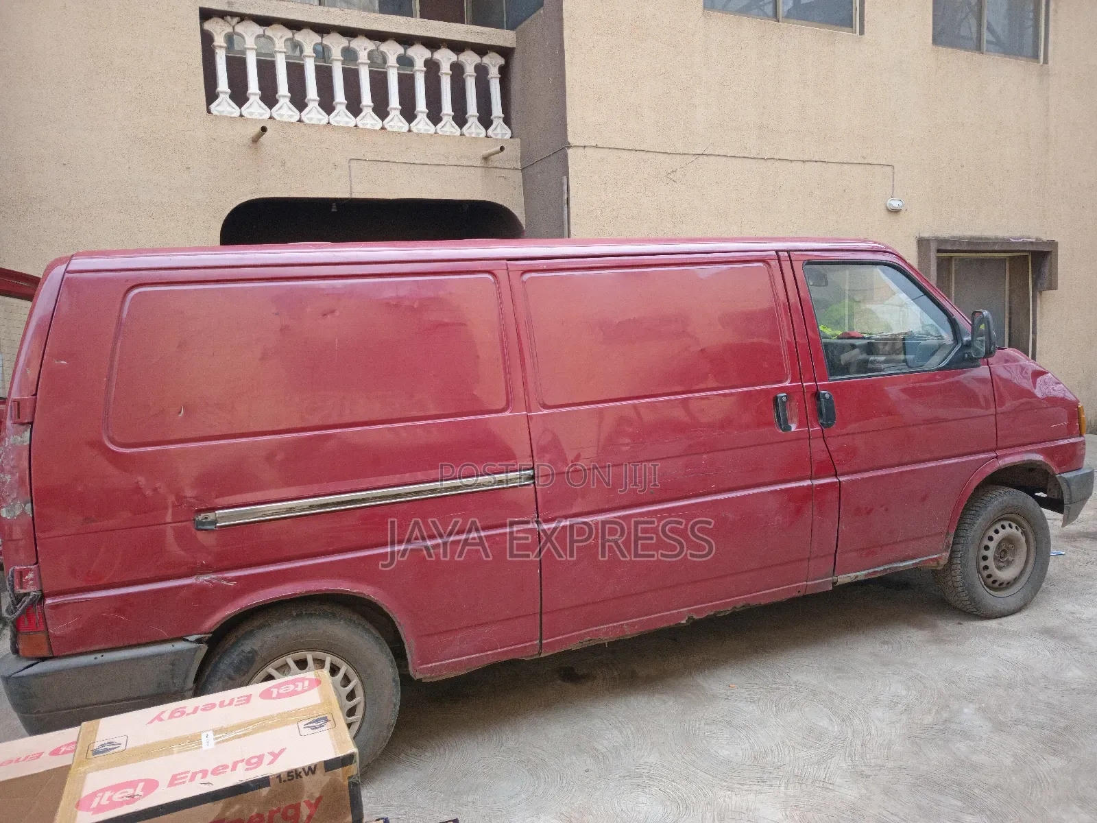 Red Van for Hire