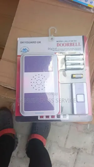 Skyguard Uk Digital Wireless Remote Control Doorbell