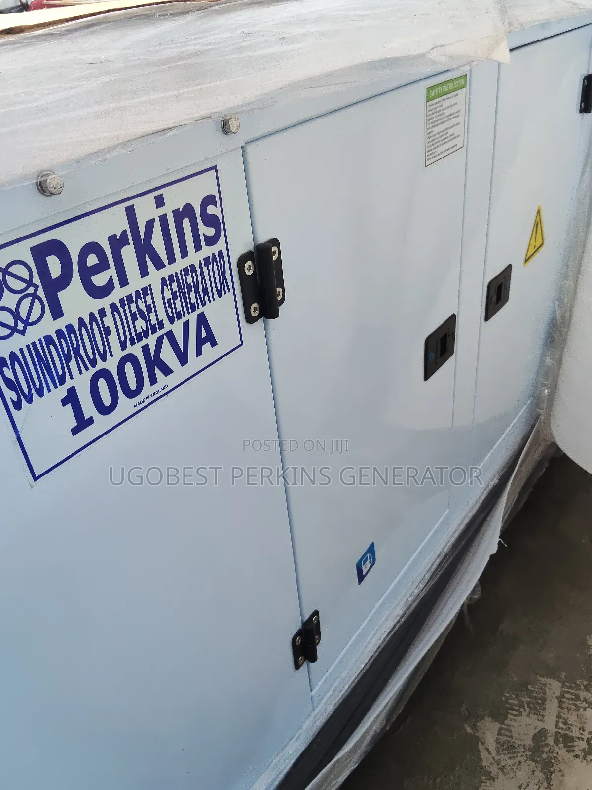 100kva Perkins Soundproof Generator Available Now 💯 Copper Coil
