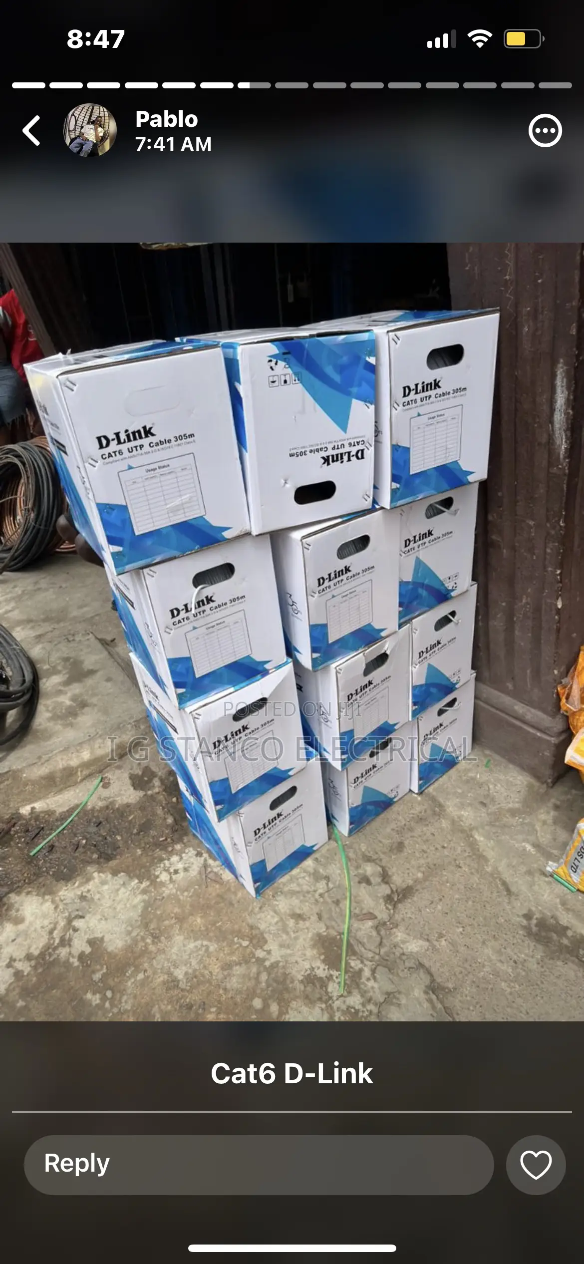 D Link Cat6