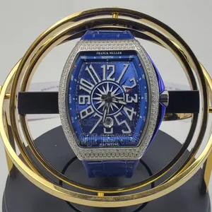 *Frank Miller Leather Automatic  Watch – Classic Elegance*