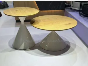 Two in One Wooden Center Table