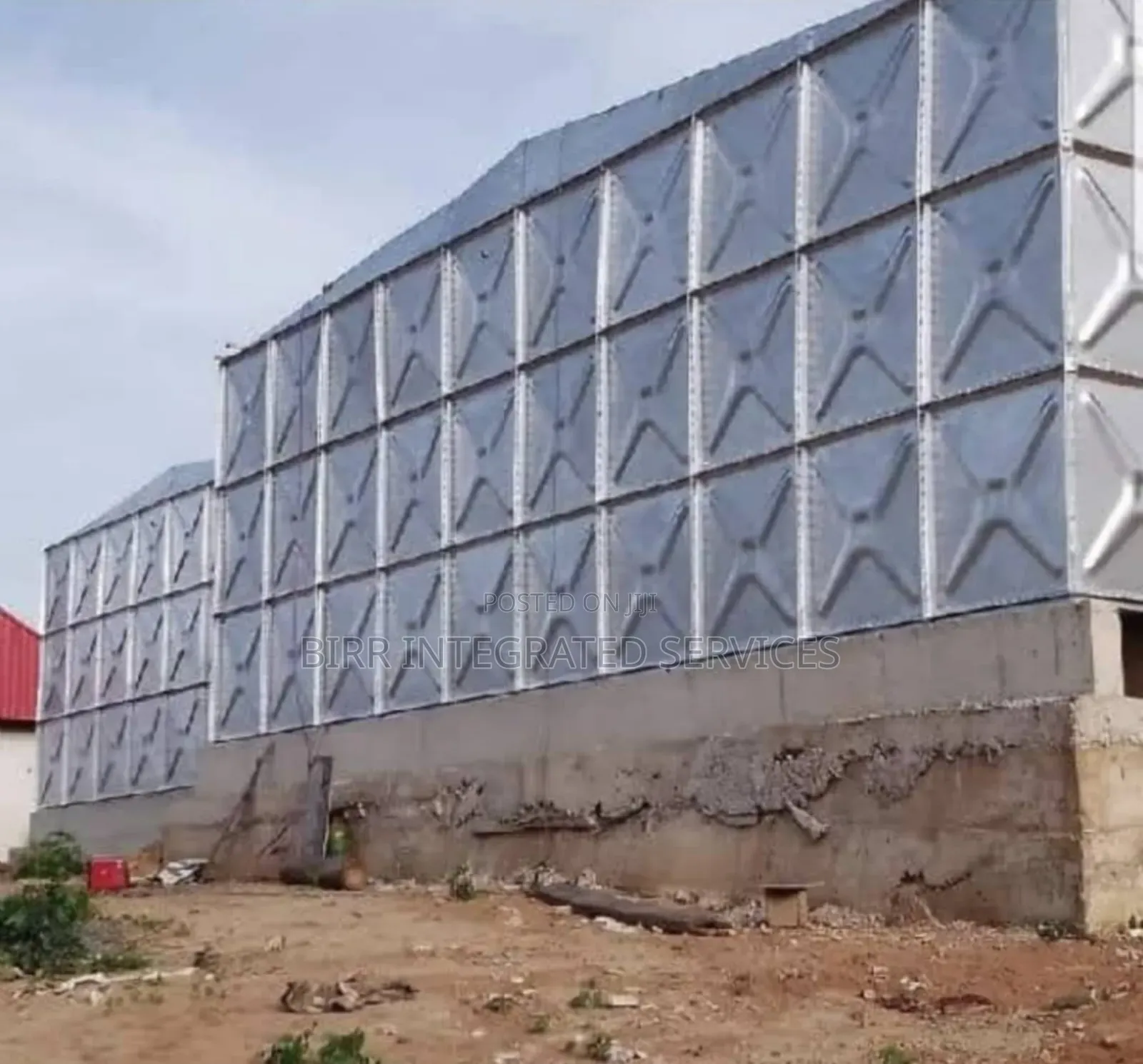 Pressed Steel Braithwaite Storage Tank