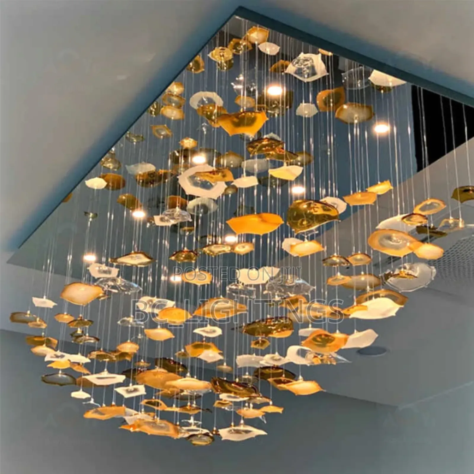 Luxury Crystal Nordic Glass Chandelier Light