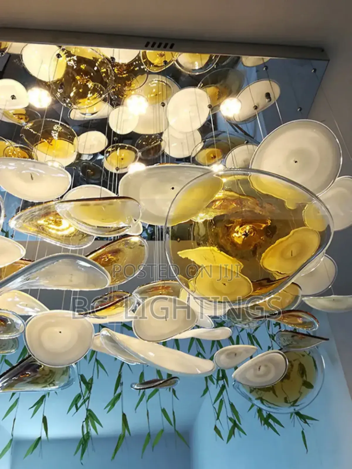 Luxury Crystal Nordic Glass Chandelier Light