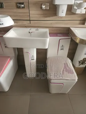 Executive Wc White and Purple Stripe