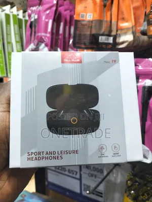 Tall Plus Model T9 Sport and Leisure Headphones".