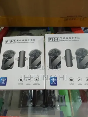 F11--2 Wireless Microphone Plug and Play Highly Sensitive