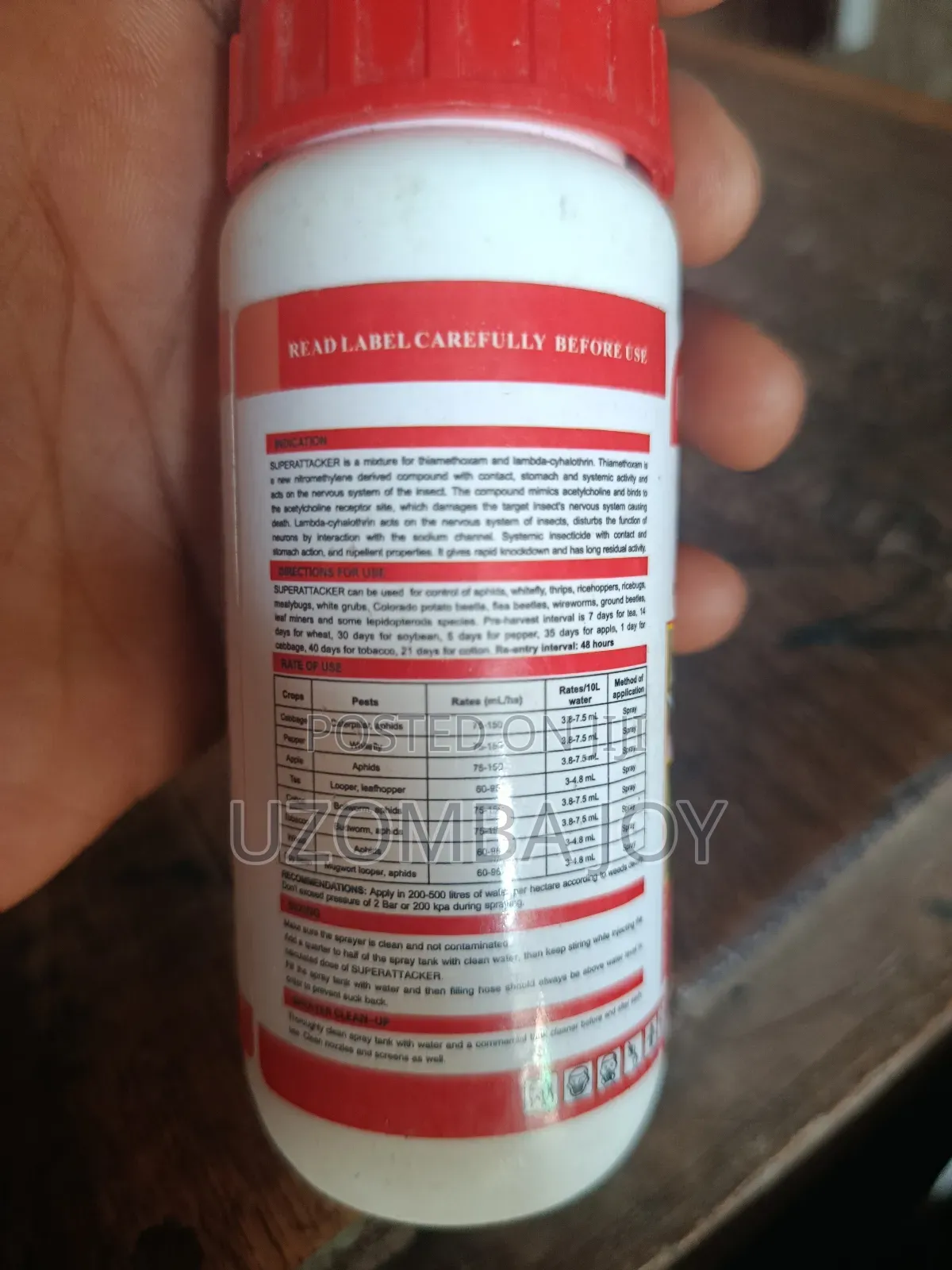 Super Attacker Insecticide 100ml