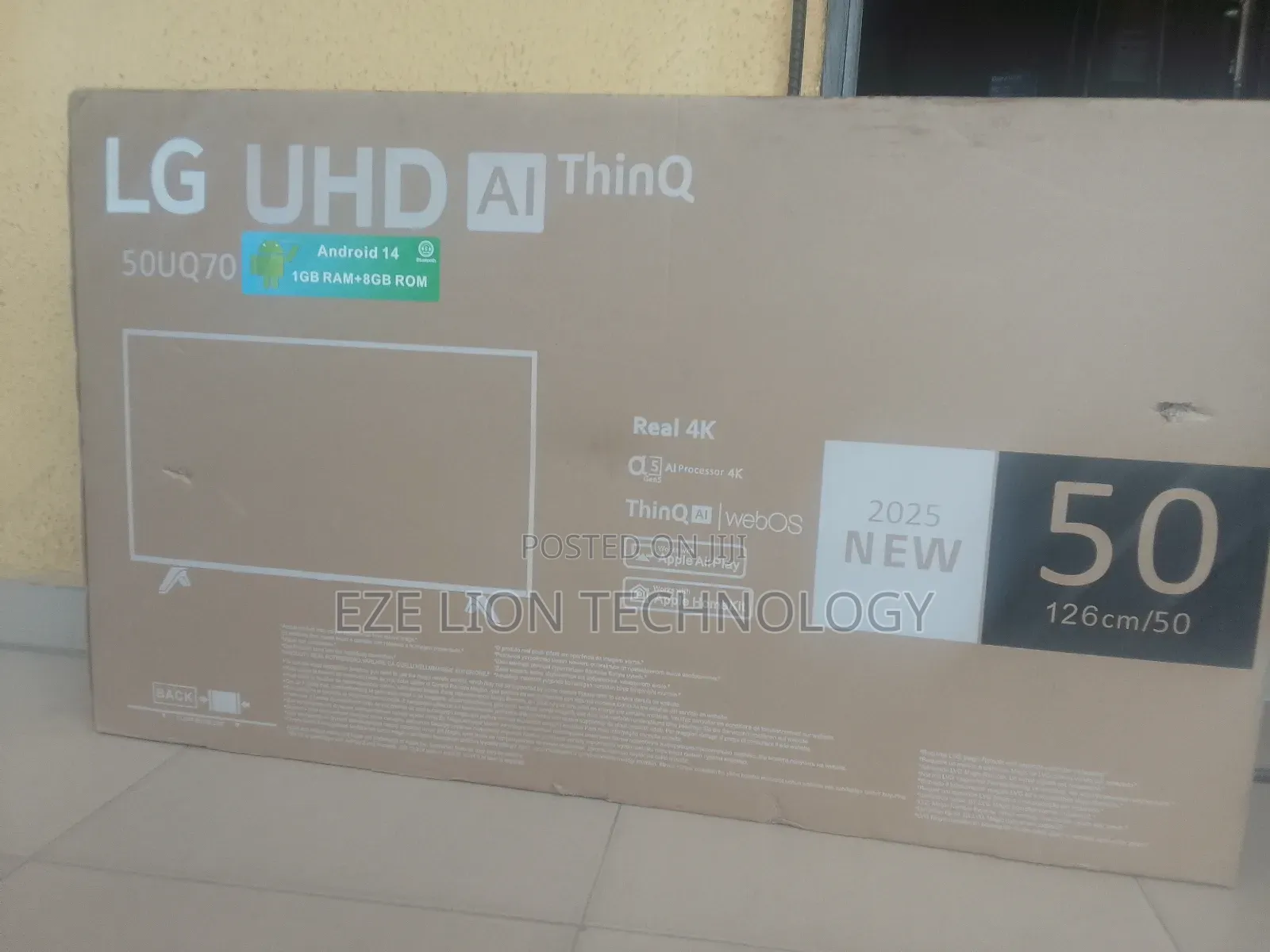 Lg 50" Android Smart Tv