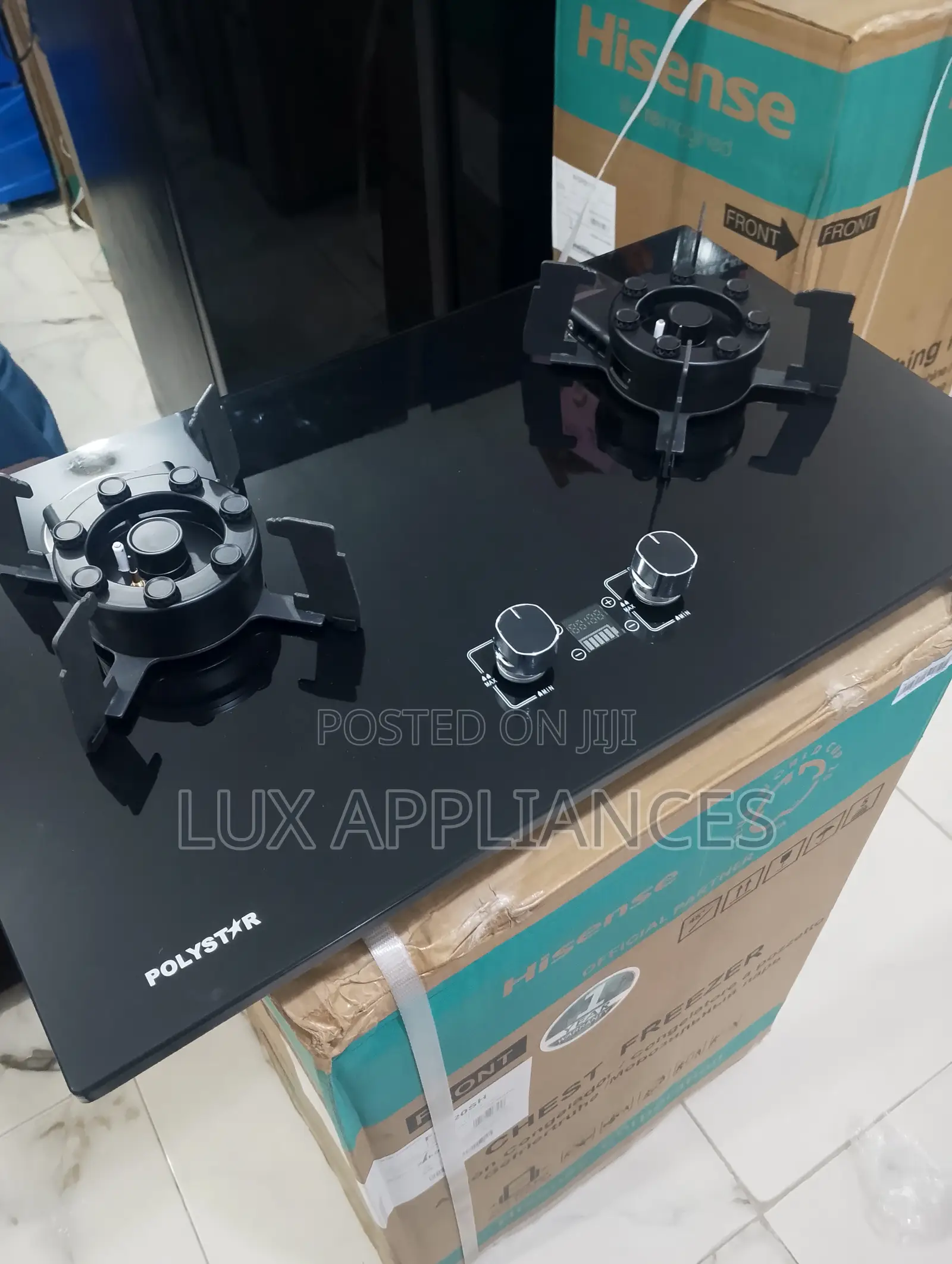 Polystar Classic Two Burner Gas Hob