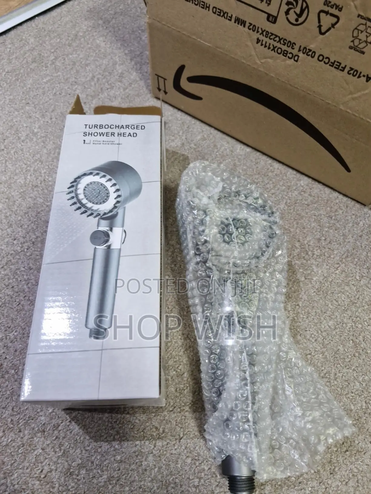 Showerhead With Multi Spray Settings