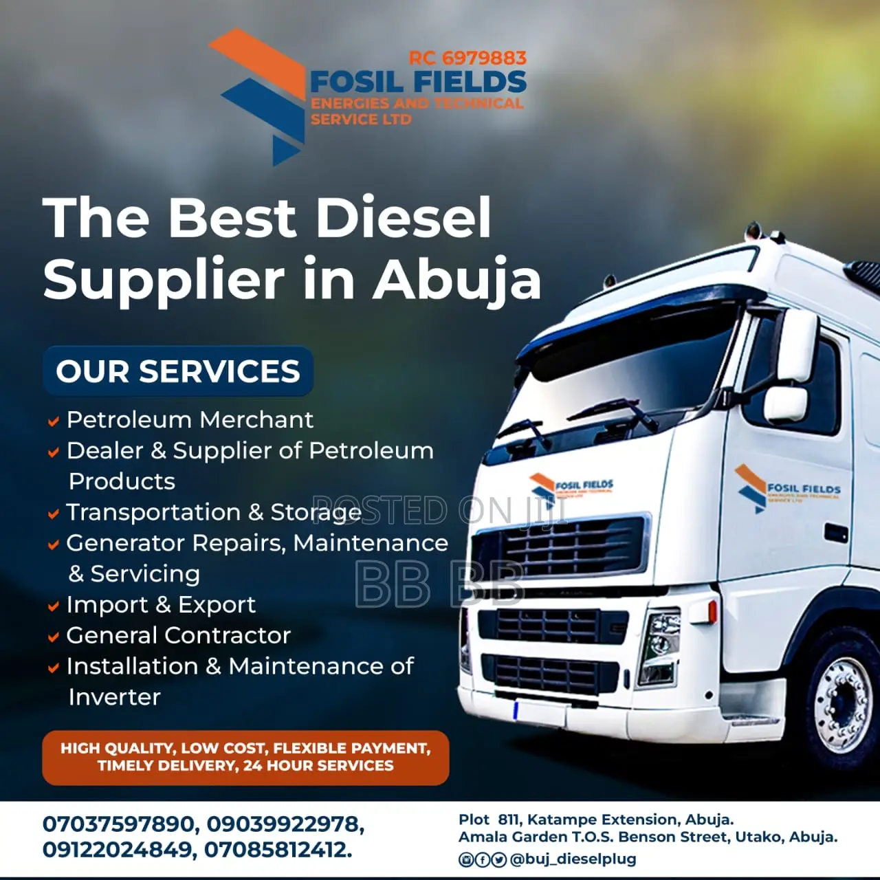Diesel Supply / Generator Maintenance Services