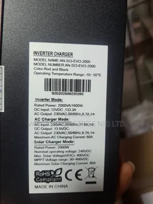 2kva by 12v Solar Hybrid Inverter
