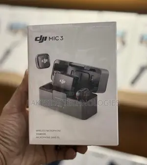 Dji Mic 3(2 Tx + 1 Rx + Charging Case),Wireless Microphone,28hrs Use