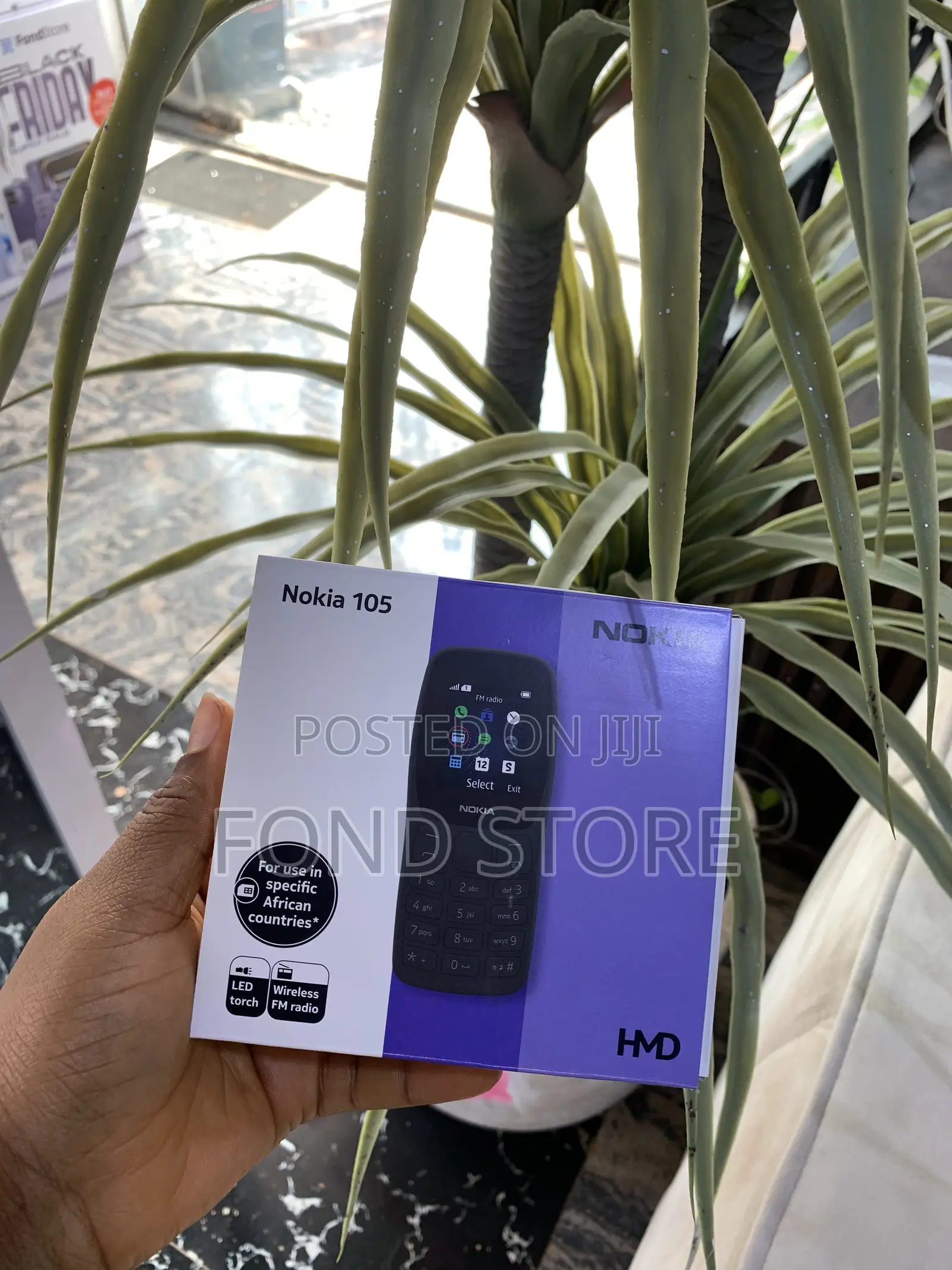 New Nokia 105 Black
