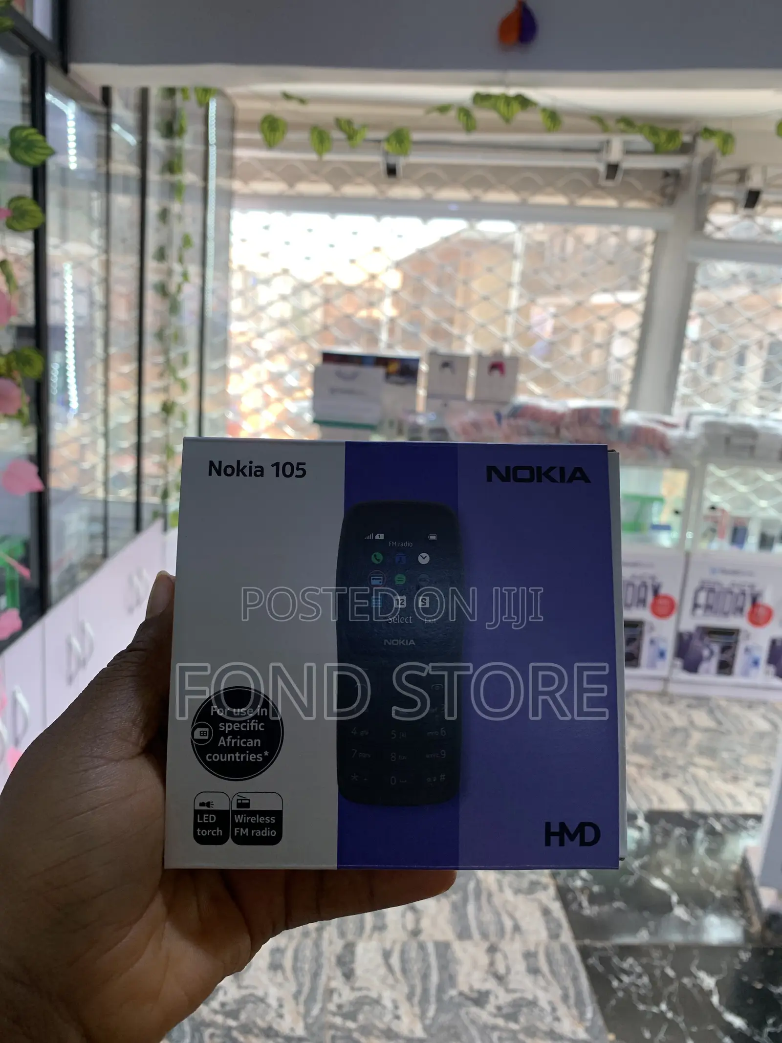 New Nokia 105 Black