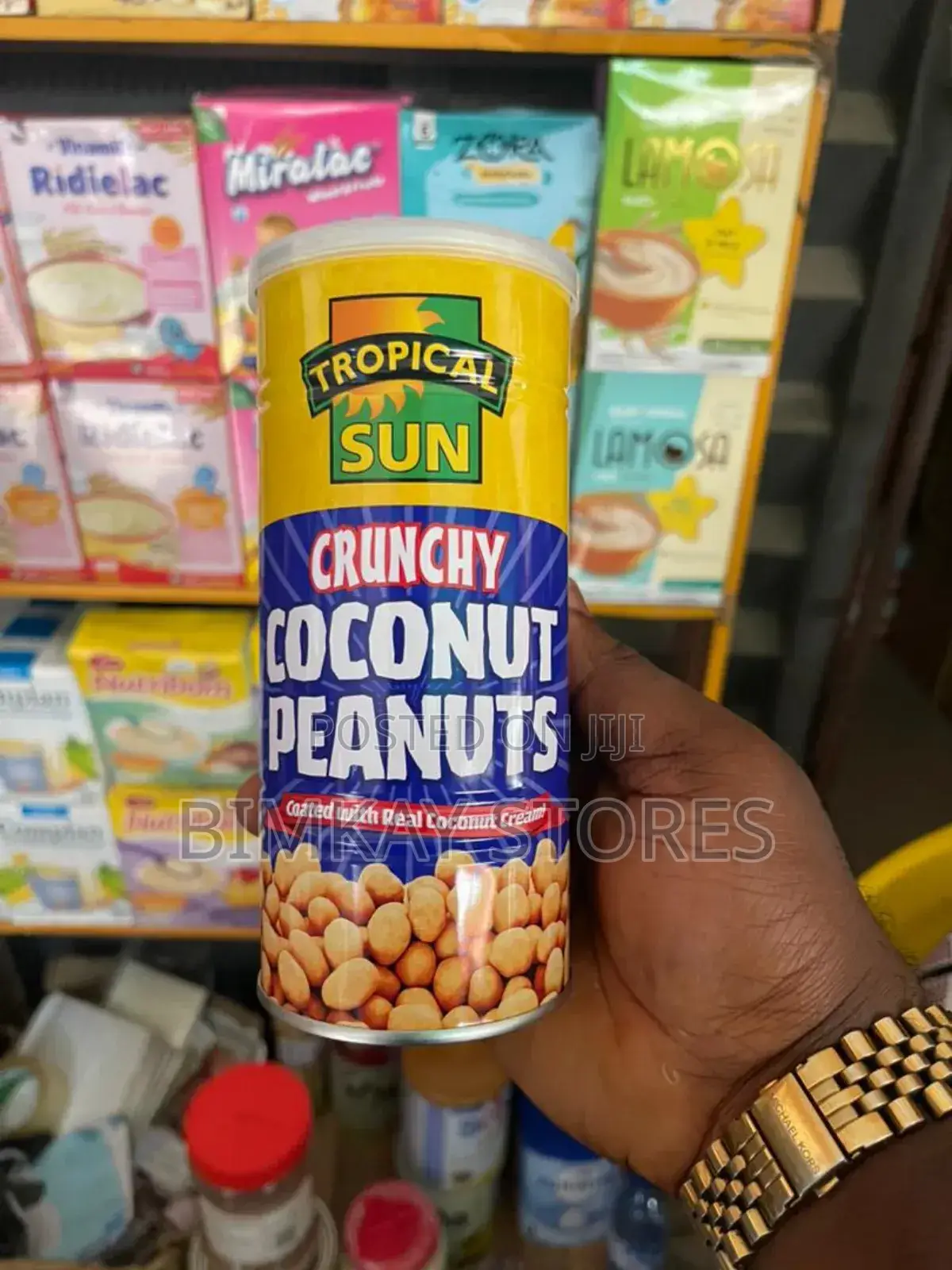 Crunchy Coconut Peanut Snacks