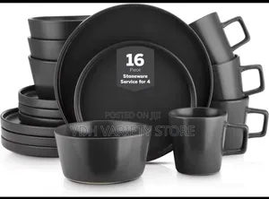 16pc Quality Thick European Luxury Dish Set