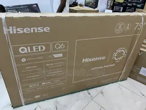 Hisense 75 Inch Qled Smart Tv With Powerful Processor (75q6q)