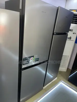 Brand New 265l Double Door Hisense Silver Colour Refrigerator