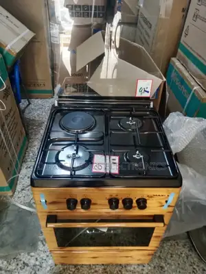 Maxi Gas Cooker 4burner 3gas 1electric 1year Warranty Very Good
