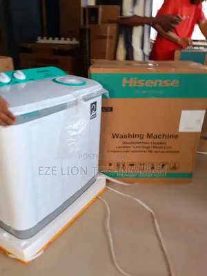 Hisense 7.5kg Twin Tub White Color Washing Machine