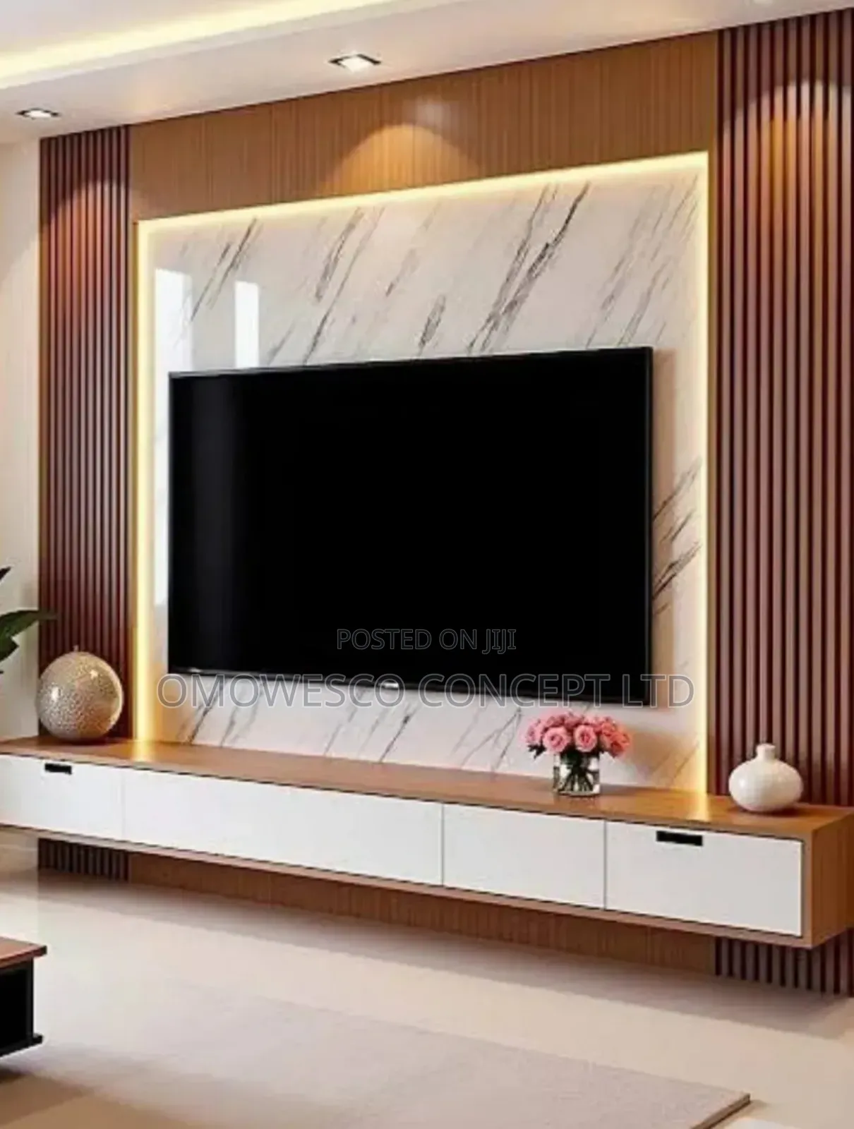 Tv Console Fitting Installation