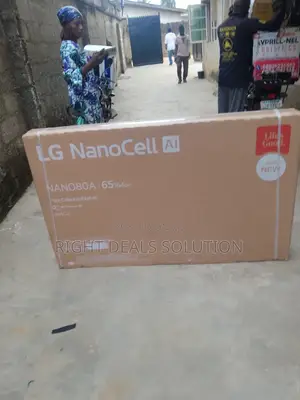 Sleek Powerful: Lg 65-Inch Nanocell Smart Tv With Ai Sound