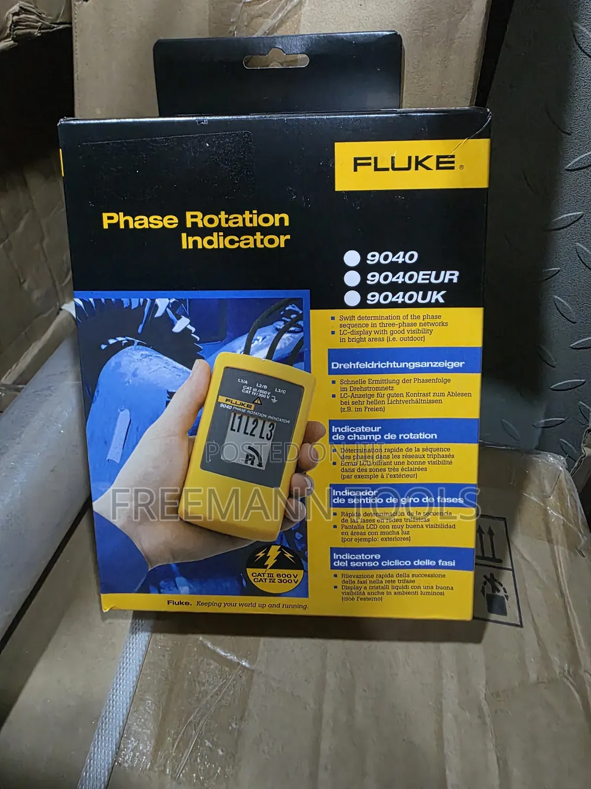 Fluke 9040 Phase Rotation Indicator